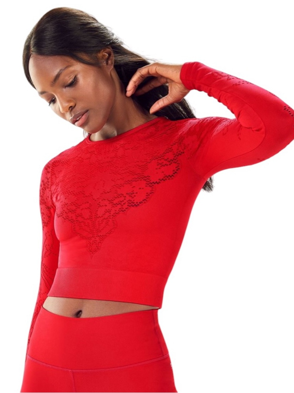 Fabletics Flora Seamless Long Sleeve Top